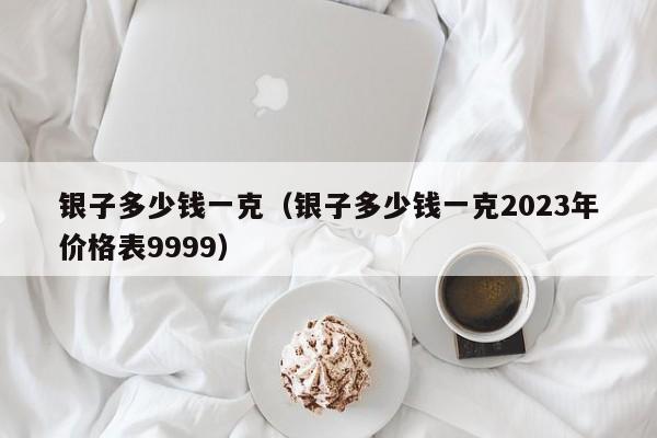 银子多少钱一克（银子多少钱一克2023年价格表9999）