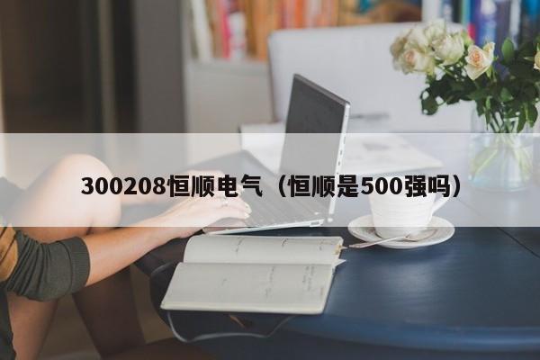 300208恒顺电气（恒顺是500强吗）